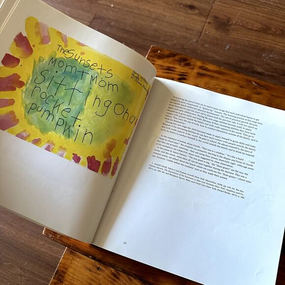 Vintage 1986 Creating The World: Poetry, Art And Children Paperback Book - Picture 7 of 10